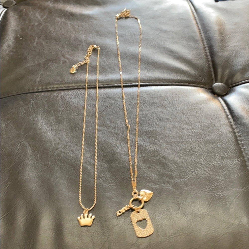 2 piece Juicy necklace set